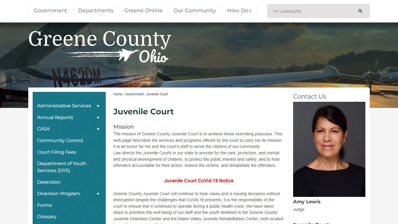 Juvenile Court | Greene County, OH - Official Website