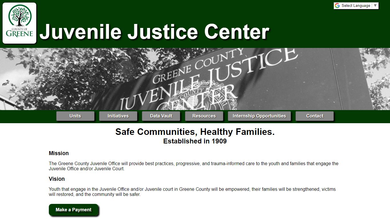 Juvenile Justice Center - Greene County, Missouri